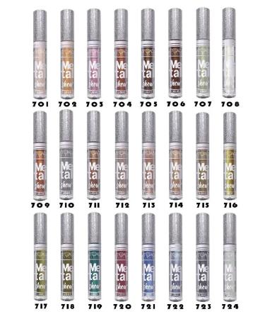 L'atuage Cosmetic Eye shadows liquid Metal Show with a metallic radiance vol. 717 - Buy Online on GoSupps.com