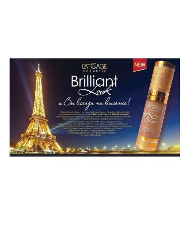 L'atuage Cosmetic Tonal cream Brilliant LOOK tone 305 Light tanning - Buy Online on GoSupps.com