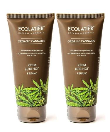 Ecolatier Foot cream Relax 100 ml 2pcs