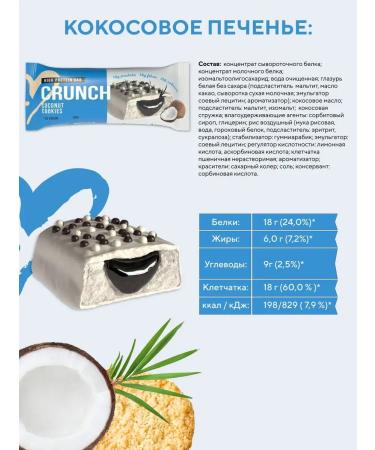 BootyBar Protein bars without sugar Crunch 16pcs (8 tastes) - Buy Online on GoSupps.com