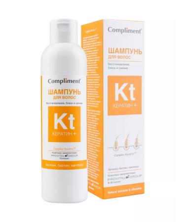Compliment Keratin hair shampoo 200 ml - Buy Online on GoSupps.com