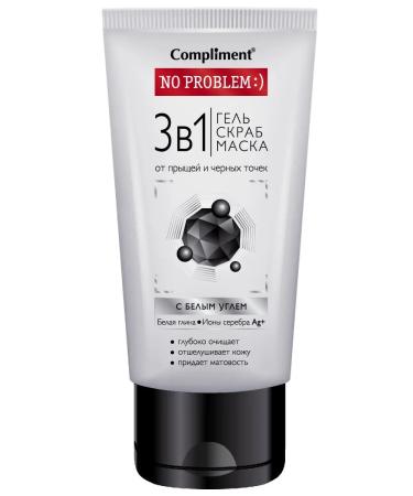 Compliment Gel scrub mask from acne and black dots 150 ml