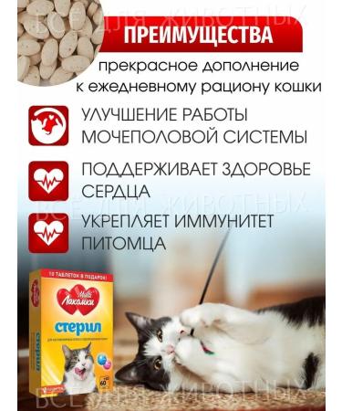Multi Lakomki Vitamins for cats of sterilized and castrated cats - Buy Online on GoSupps.com