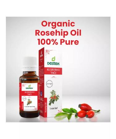DESTEK Face rosehip oil 20 ml - Buy Online on GoSupps.com