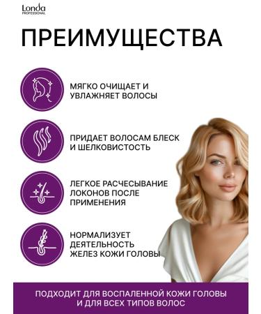 Londa Professional Deep Moisture Moisturizer shampoo 1000 ml - Buy Online on GoSupps.com