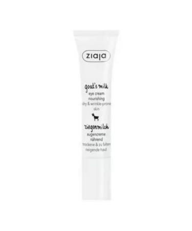 Ziaja Cream with goat milk for the skin around the eyes 15 ml - Buy Online on GoSupps.com