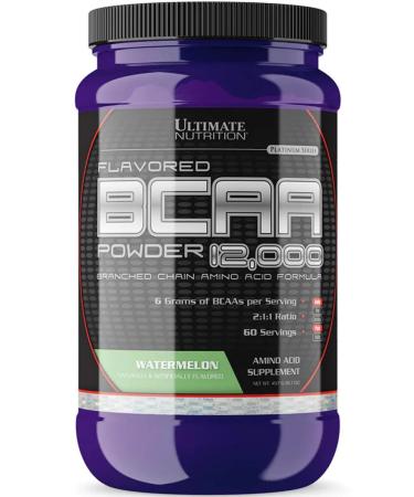 Ultimate Nutrition BCAA 2-1-1 BCAA powder for endurance 457 g watermelon - Buy Online on GoSupps.com