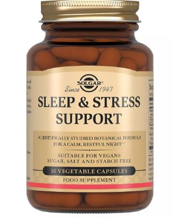SOLGAR Sleep capsules and night stress control 30 pcs