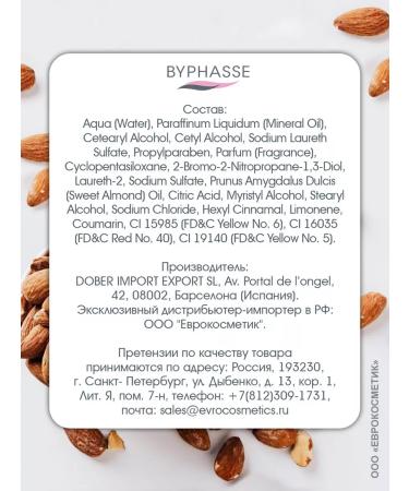 Byphasse Body milk with sweet almond oil 500 ml - Buy Online on GoSupps.com