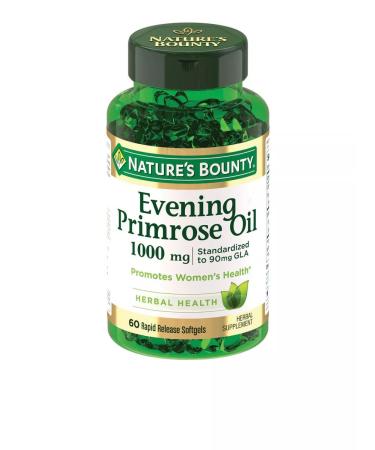 Nature's Bounty Capsules oil primrose 60 pieces