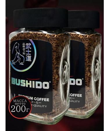Bushido coffee Black katana soluble 2x100g