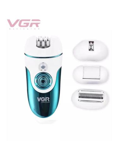 VGR Female epalator 4 in 1 electric shock for hair removal - Buy Online on GoSupps.com