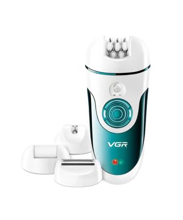 VGR Female epalator 4 in 1 electric shock for hair removal - Buy Online on GoSupps.com