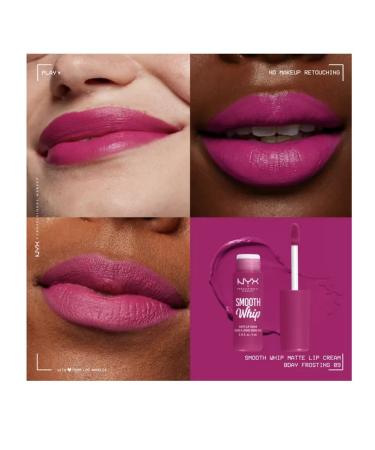 NYX Professional Makeup Nyx lipstick matte Smooth Whip Matte Lip Cream 09 - Buy Online on GoSupps.com