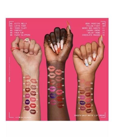 NYX Professional Makeup Nyx lipstick matte Smooth Whip Matte Lip Cream 09 - Buy Online on GoSupps.com