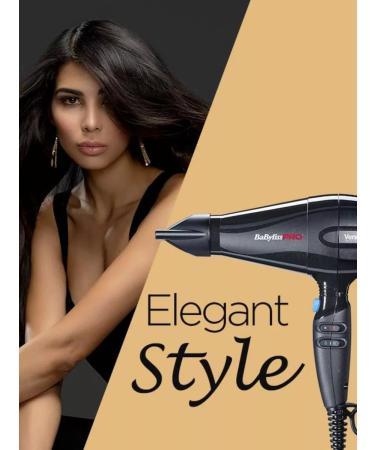 BaByliss PRO Hair hair dryer Powerful with bab6960ie nozzles - Buy Online on GoSupps.com