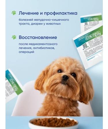 Sub-Pro Forte Probiotic for cats and dogs fodder additive vitamins 20g - Buy Online on GoSupps.com