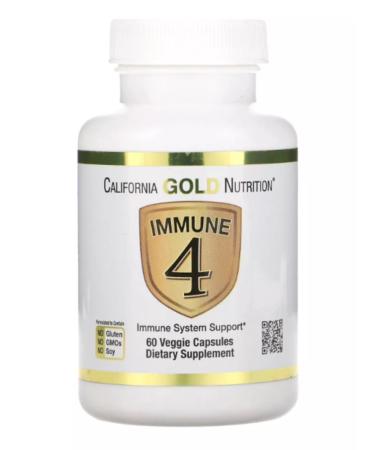 California Gold Nutrition Immune 4 to strengthen immunity 60 capsules