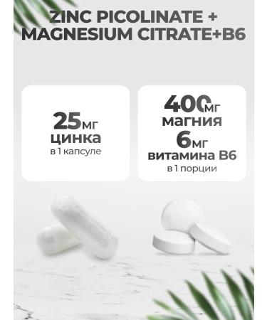 VitaMeal Zinc picoline magnesium citrate b6 - Buy Online on GoSupps.com