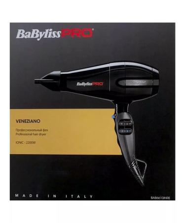 BaByliss PRO Professional hair hair dryer with bableliss bab6610 nozzles - Buy Online on GoSupps.com