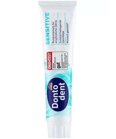 Balea Dontododent toothpaste Sensitive 2 pieces of 125ml - Buy Online on GoSupps.com