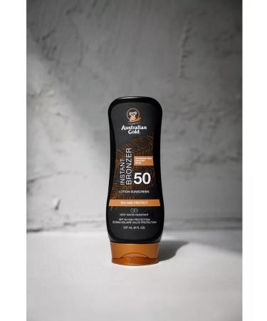 Australian Gold Lotion Sunscreen Bronzer SPF50 bronzators lotion - Buy Online on GoSupps.com