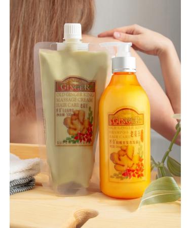 OLD GINGER KING Ginger mask and shampoo for hair growth - Buy Online on GoSupps.com