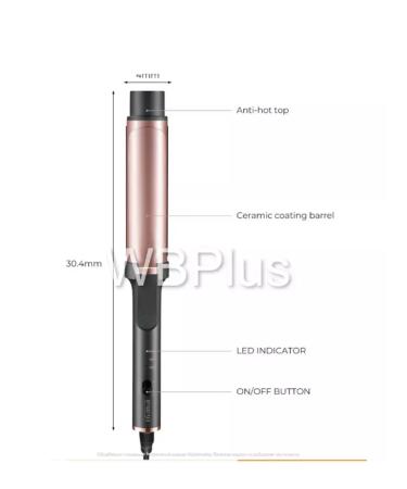 All for Family IP-200R Professional curling iron for curling and laying - Buy Online on GoSupps.com