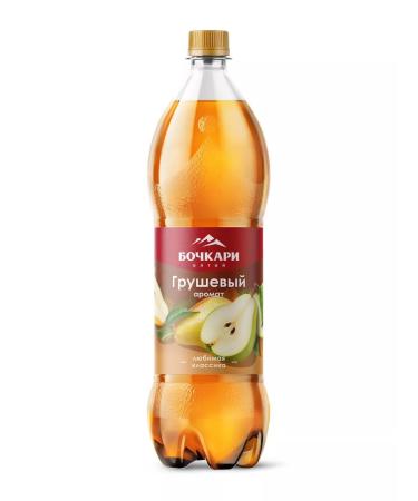 Bochkari Drink soda pear aroma 1.3 l 6 pcs - Buy Online on GoSupps.com