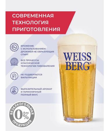BARRELERS Beloneric beer Weissberg glass 440 ml 12 pcs - Buy Online on GoSupps.com