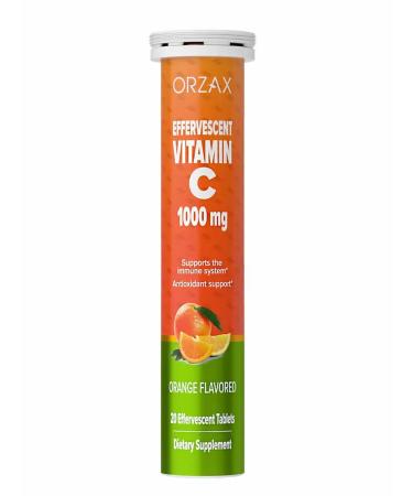 Orzax Vitamin C 1000 hissing for immunity and energy T rkiye - Buy Online on GoSupps.com