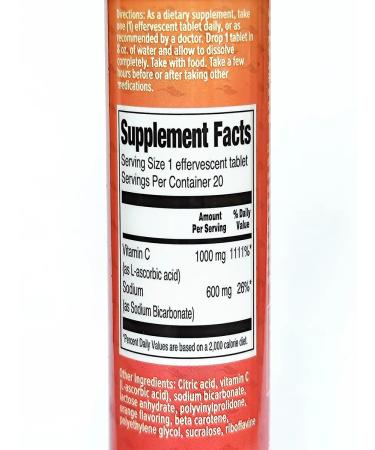 Orzax Vitamin C 1000 hissing for immunity and energy T rkiye - Buy Online on GoSupps.com