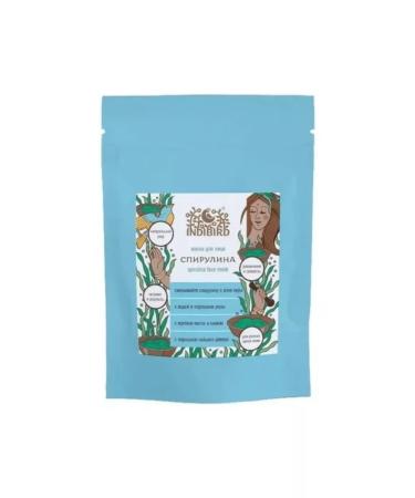 Indra Spirulina powder (spirulina powder) for the face and hair 50 g