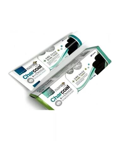Korean Beauty Charcoal dental toothpaste 180 g - Buy Online on GoSupps.com