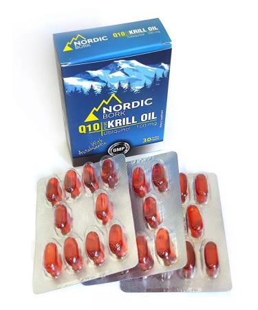 Swiss bork Oil Krile Omega 3 Coenzym Q10 Kilikhinol Astaxantin T rkiye - Buy Online on GoSupps.com