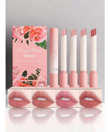 Miss Bronze Set of matte lipstick 4 pcs