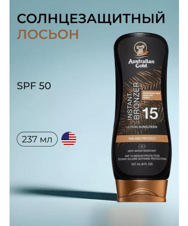 Australian Gold Sunscreen SPF 15 Bronzer