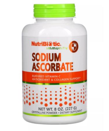 NutriBiotic Sodium ascorbate Vitamin C Sodium Askorbat 227g
