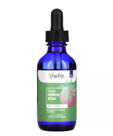 Life-flo Liquid iDine liquid iodine plus 59ml - Buy Online on GoSupps.com