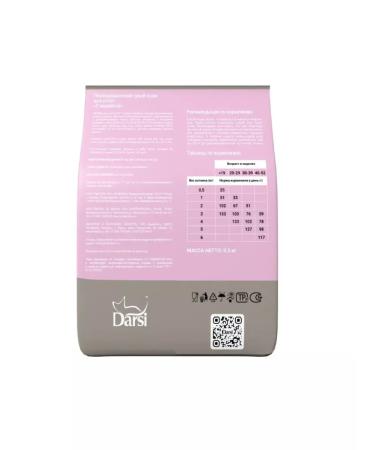 Darsi Darcy dry food for kittens Kitten turkey 1.8 kg - Buy Online on GoSupps.com