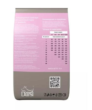Darsi Darcy dry food for puppies of all breeds with a turkey 2.5 kg - Buy Online on GoSupps.com