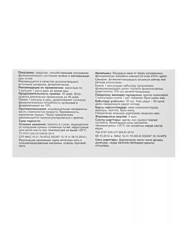 ViS Cholenol Artichok 36 caps. 2 units - Buy Online on GoSupps.com