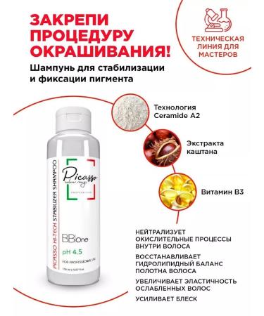 BB One Picasso Stabilizer shampoo after dyeing 150ml