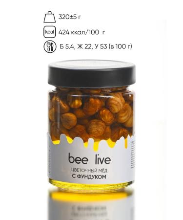 Bee Live Large set of honey with nuts - Buy Online on GoSupps.com
