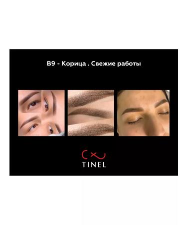 Tinel Pigment for tattooing eyelids and eyebrows b9 cinnamon 10 ml - Buy Online on GoSupps.com