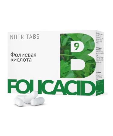 Nutritabs Folic acid vitamins for pregnant women B9 FOLIC Acid - Buy Online on GoSupps.com