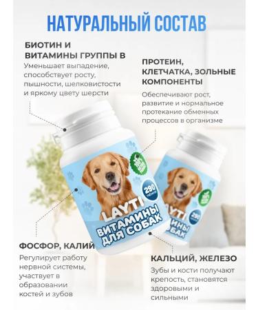 LAYTI Vitamins for dogs for skin and wool - Buy Online on GoSupps.com