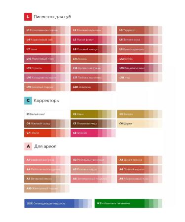 Tinel Pigment for lip tattoo l1 natural radiance 10 ml - Buy Online on GoSupps.com