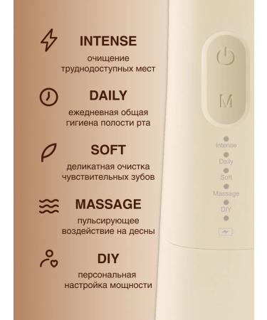 CS Medica Irrigator for teeth CS-9 Comfort Cream and 7 nozzles - Buy Online on GoSupps.com