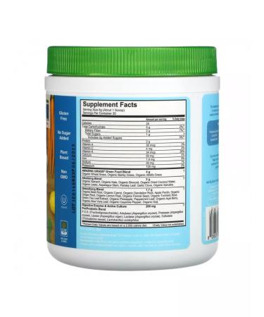 Amazing Grass Alkalize & Detox to reduce acidity and eliminate toxins - Buy Online on GoSupps.com